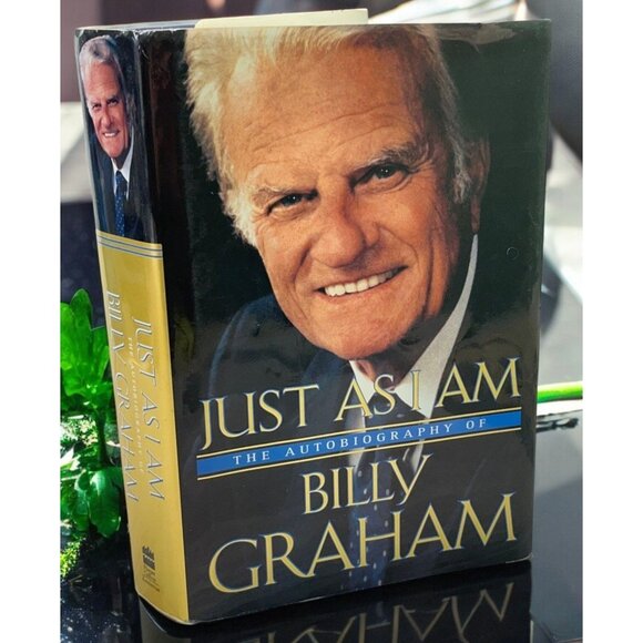Just As I Am by Billy Graham Autobiography 1st Edition Hardcover 1997 - Picture 1 of 11